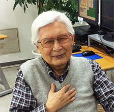 受講生 ‐ 田中 勝久さん（79）
