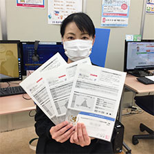 事務職に就くために資格取得を目指してスキルアップを続ける溝添 美紀さん（46）の画像