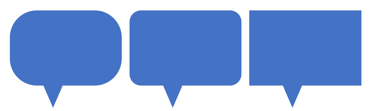 パワーポイント角丸の例