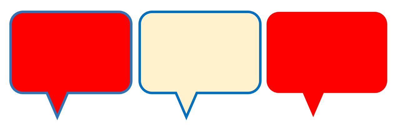 パワーポイント線と塗りの例