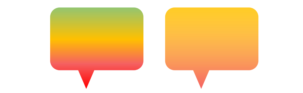 パワーポイントグラデーションの例