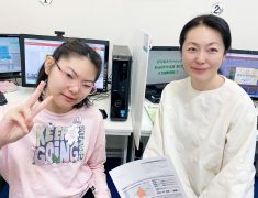 ユーカリが丘教室受講生 森川さん親子