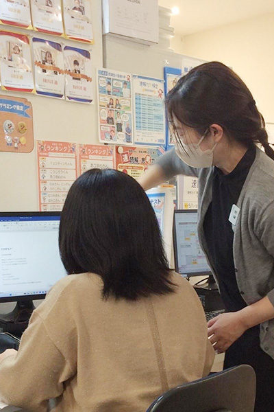 国分寺マルイ教室 受講中の様子