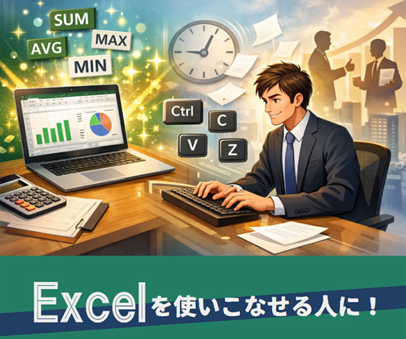 「仕事でエクセルを使いこなせる人」の画像