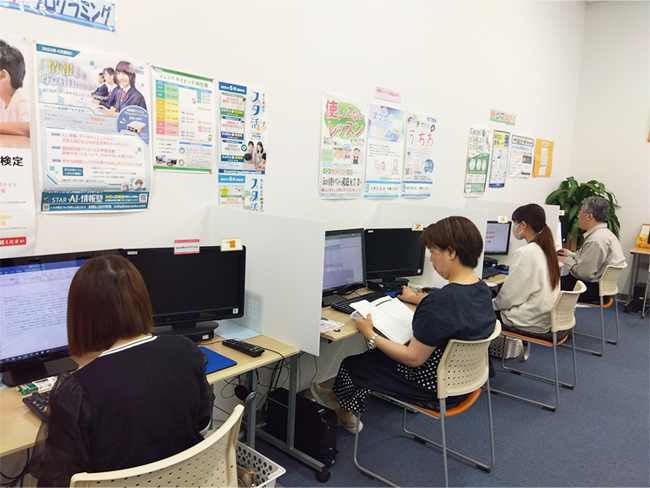 天王寺のパソコン教室に、皆どんな風に通っているの？