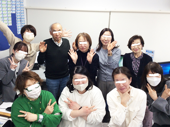 スマホイベントの集合写真