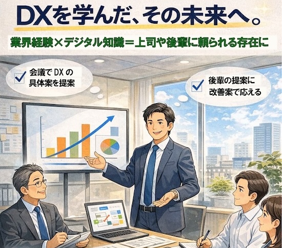 「私には関係ない」と思っていたDX、実は一番損しているのは私たちかもしれない