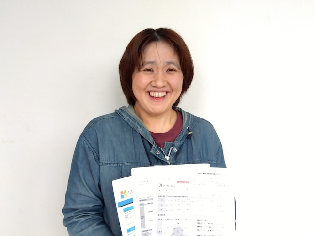 忙しくても続けられる！事務職への再就職も怖くない！年賀状コンテスト金賞を受賞した現役受講生の通い方とは！