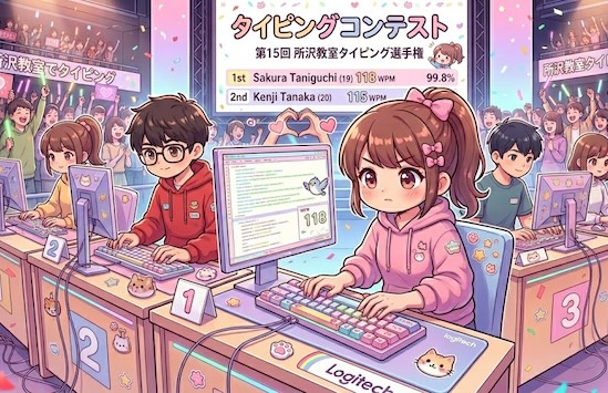 2026年!春のタイピングコンテスト