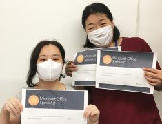 【受講生紹介】MOS3科目取得おめでとうございます！
