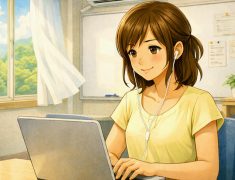 暑い夏こそ室内で快適にパソコン学習！