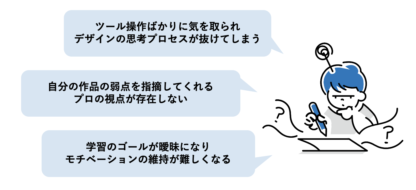 独学での学習に行き詰まりやすい原因は