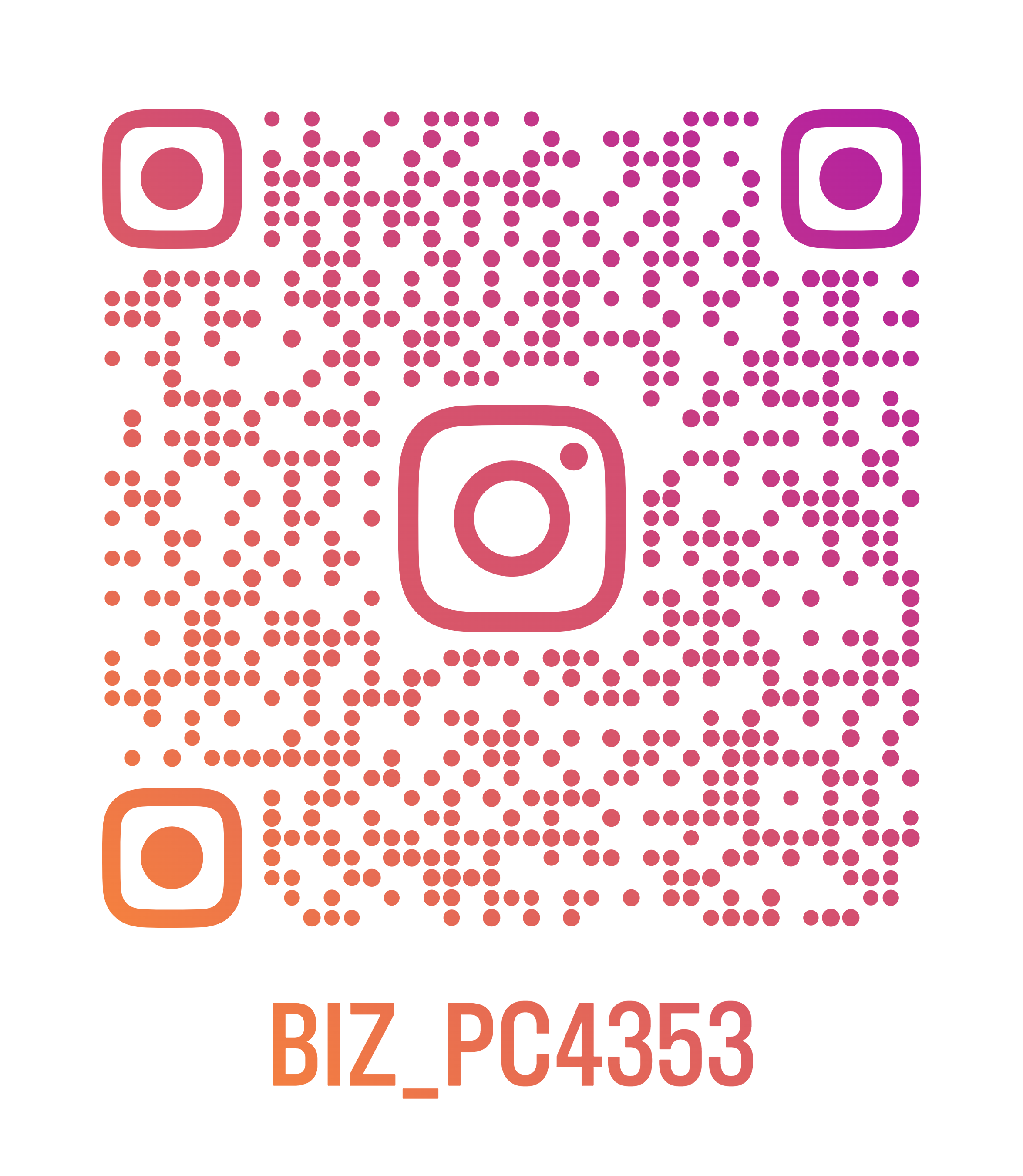 Instagram QRコード BIZ_PC4353