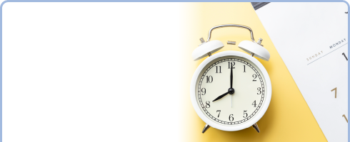 受講曜日と時間を自由に選べる！