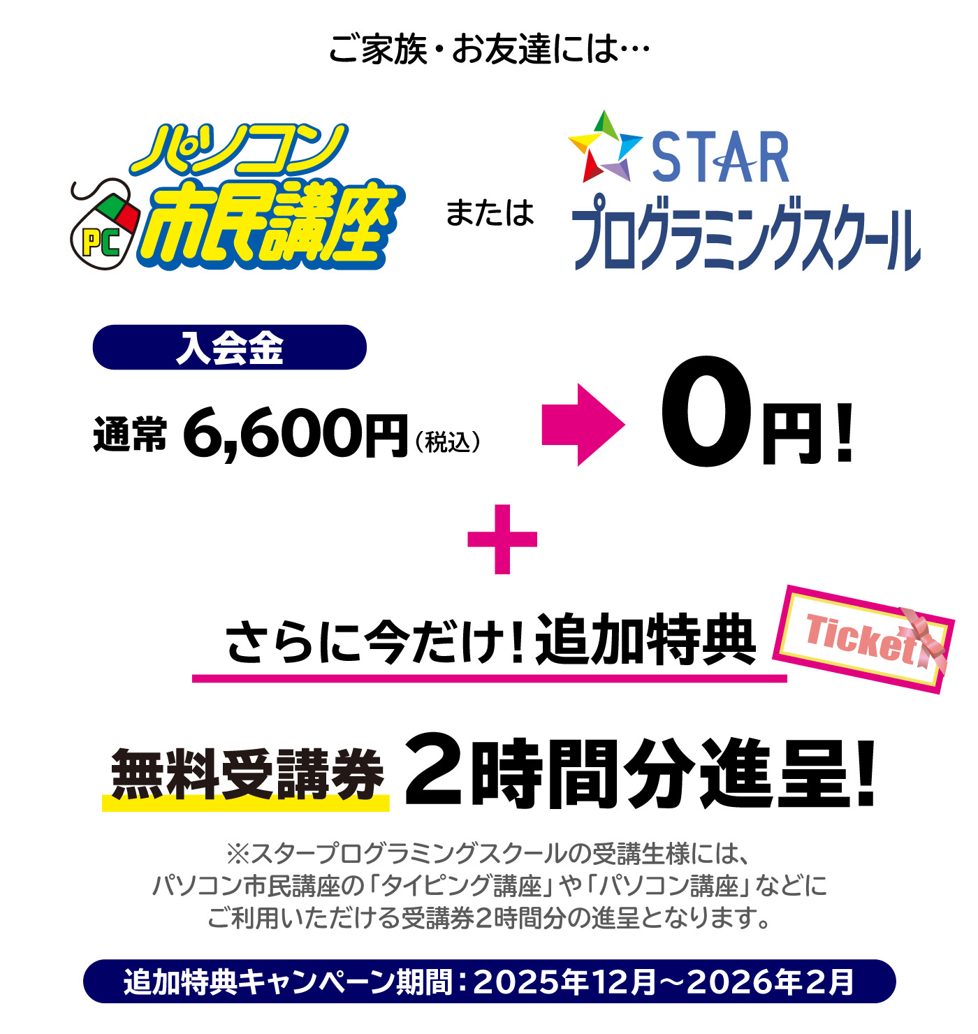 ご家族・お友達には…