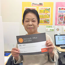 受講生 ‐ 西尾 美智子さん（64）