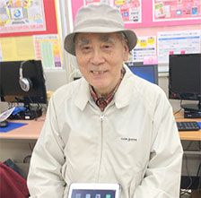 受講生 ‐ 藤原 秀男さん（77）