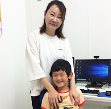 受講生 ‐ 赤嶺 長栄さん(小学2年生)