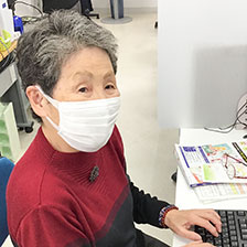 受講生 ‐ 中村 多美子さん(80代)
