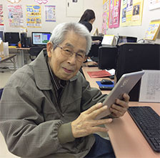 受講生 ‐ 横尾 久さん（88）