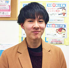 受講生 ‐ 藤木 智之さん(21)
