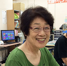 受講生 ‐ 谷口 正子さん（80）