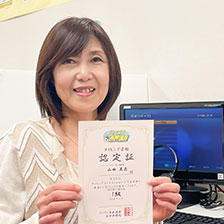 受講生 ‐ 山田 美恵さん（55）