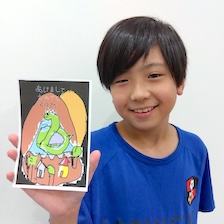 山中大輝くん（9）