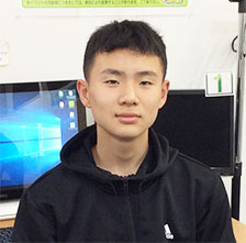 受講生 ‐ 中川 健心さん(15)