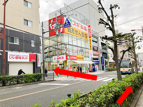 教室への行き方