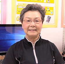受講生 ‐ 菱沼 昭子さん（72）