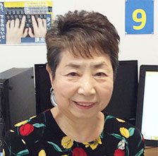 受講生 ‐ 落合 美智子さん（73）