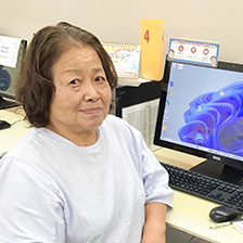 受講生 ‐ 鈴村 孝子さん（73）