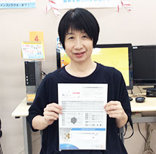 受講生 ‐ 島田 伊都子さん(54)