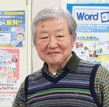受講生 ‐ 池田 紘章さん(76)