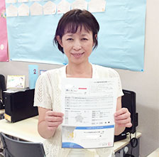 受講生 ‐ 髙野 真貴子さん(55)